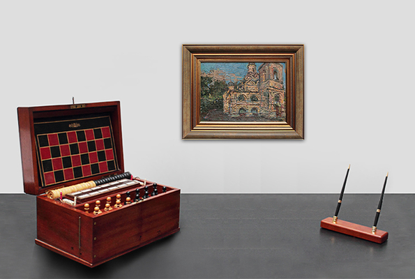 Безикович Борис Николаевич. Старый храм